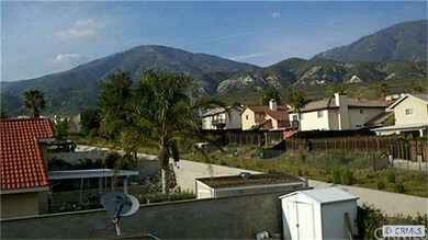Gorgeous mountain view from Loft or yard patio.