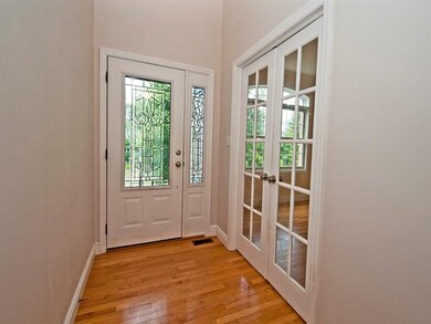 2 STORY FOYER, TO THE RIGHT IS THE OFFICE