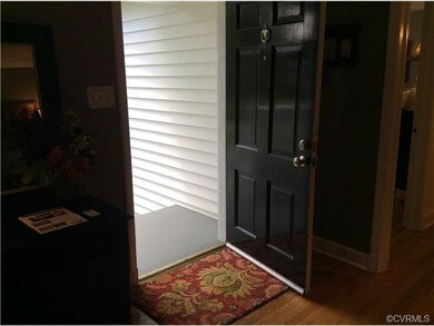 Inviting Foyer Entry from Covered Front Porch