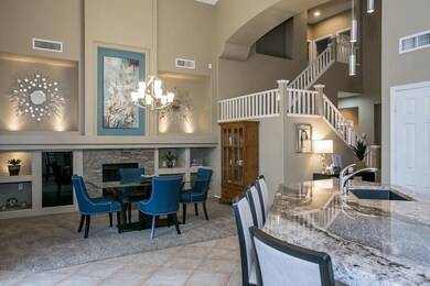 Breakfast Bar and Dining Rm