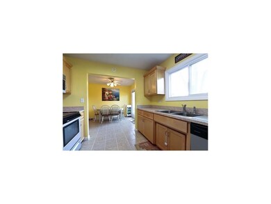 Kitchen view to Dining Room