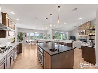 Plenty of seating with Eat in Kitchen and additional seating at the bar