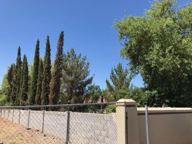 Another view of block fence
