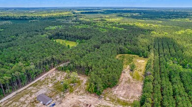 Overhead of Easement Road