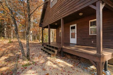 View of wooden porch