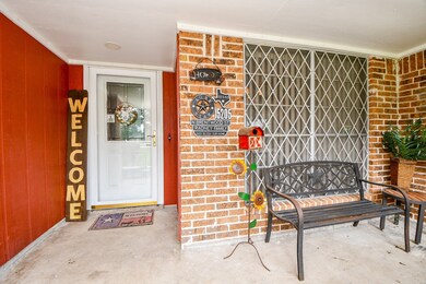Your guests can stay a while and have a chat on the covered front porch attached to the main home.