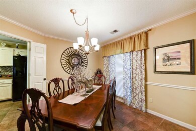 The formal dining room offers the ideal setting fo