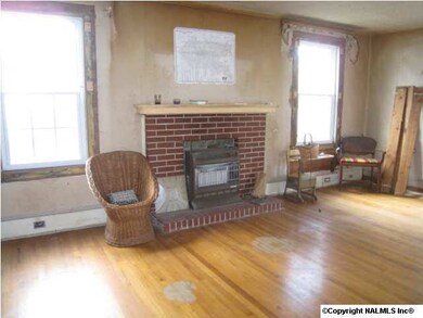 wood floors in living room