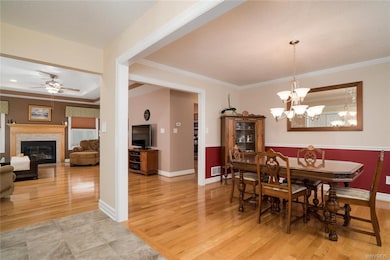 Beautiful tiled foyer welcomes you into this 4 yea