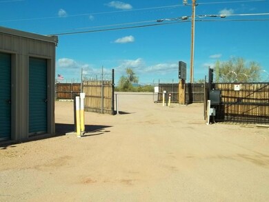 DOUBLE GATES WITH KEYPADS FOR SECURITY