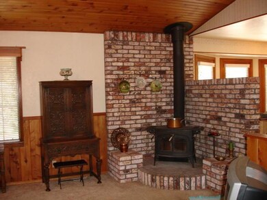 Fireplace for cold winter days.