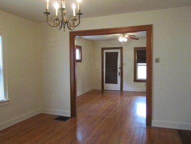 Dining rm looking into living rm