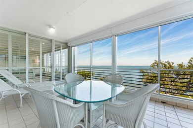 Direct Bay Front Water Views From Your Rear 4th Floor Balcony