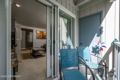 Patio looking into living room