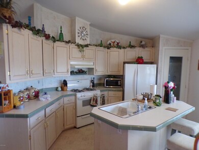 Spacious kitchen area