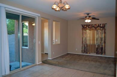 Living room and entrance door