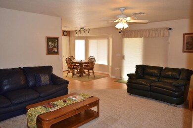 Living Room View to Kitchen