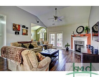 Den/Family/Great Room. Beautiful Wood Floors Throu