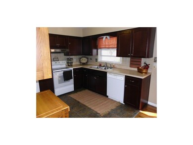 Plenty of room to move around in this kitchen!