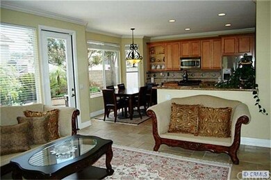 View from family room to the kitchen.  Great room 