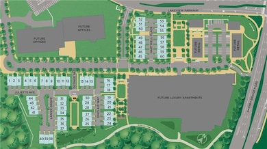 Community map of Lakeview – Showcasing home sites,