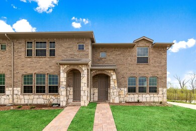 View of front of property featuring a front yard