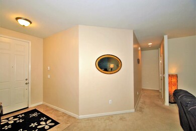 Front entry enters into living area