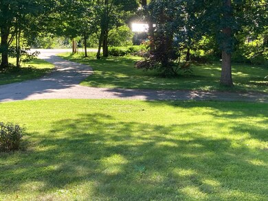 front yard-driveway entry