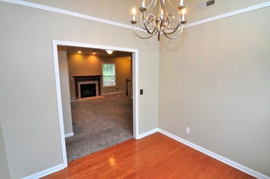 Another view of the formal dining