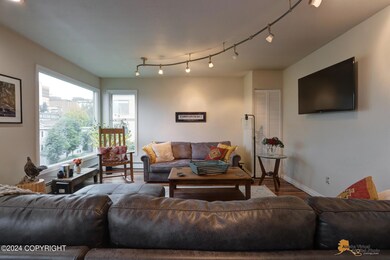 View of living area from dining area!
