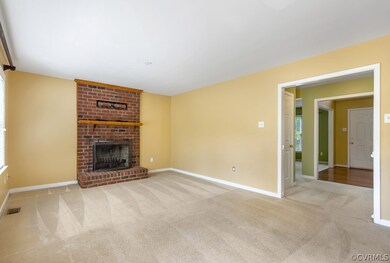  Family Room - Wood burning Fireplace