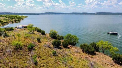 Drone view of lot and views to the west.