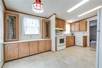 Eat in area open to the kitchen