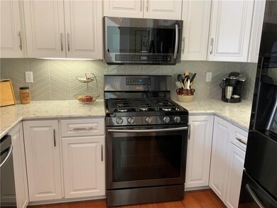 This kitchen has been completely redone in the mos