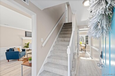 Stairway to second floor
