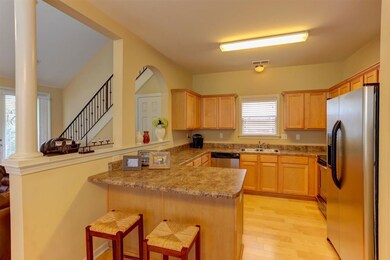 Granite and Stainless-steel appliances make this a