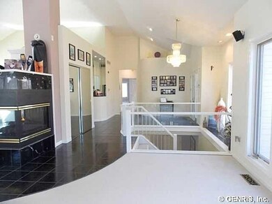 Foyer. Look at the stunning entry! This open conce