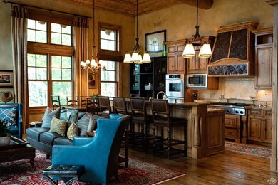 Kitchen and hearth room