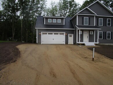 Extended driveway for extra parking.