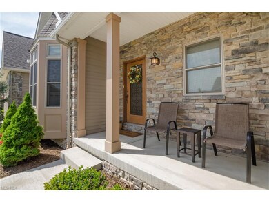 Friendly Front Porch Entrance, Custom Therma True 