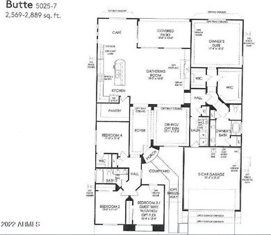 Butte Floor Plan