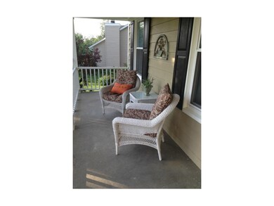 Front porch and entry.