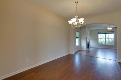 Dining area is located between the living & Florida room.  