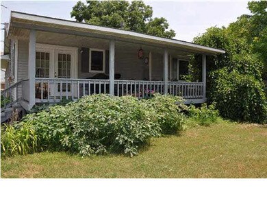 Cover back porch ... perfect for coffee in the mor