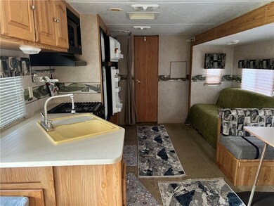 Inside camper