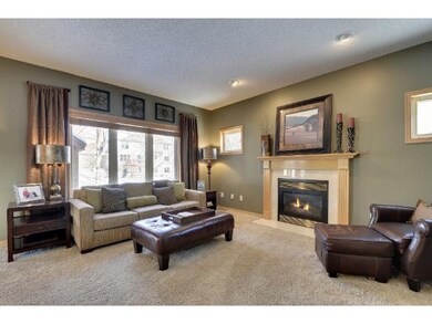 Inviting Family Room with large windows another ga