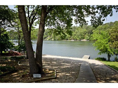 View. Beautiful view of the lake from the house!