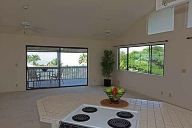 Even the cook gets in on the ocean view action!