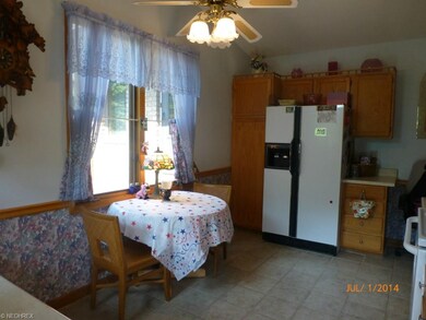 Opposite view of the kitchen.