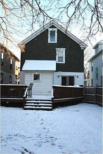 Backyard. View from the back. Check out those new 